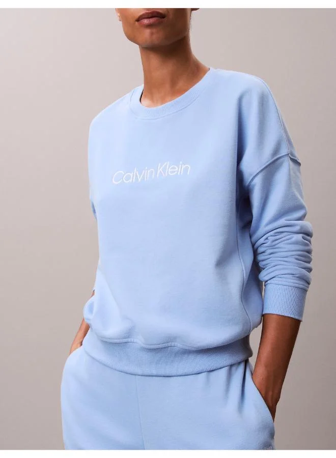 CALVIN KLEIN  Logo Nighwear Sweatshirt for Women | Best Price UAE
